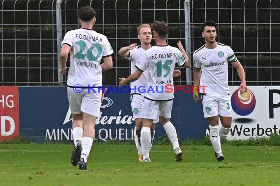 Saison 22/23 Verbandsliga Baden VfB Eppingen vs FC Olympia Kirrlach (© Siegfried Lörz)