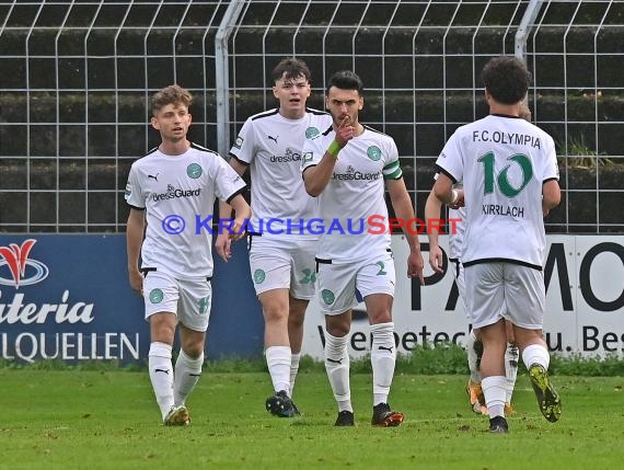 Saison 22/23 Verbandsliga Baden VfB Eppingen vs FC Olympia Kirrlach (© Siegfried Lörz)