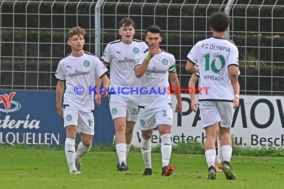 Saison 22/23 Verbandsliga Baden VfB Eppingen vs FC Olympia Kirrlach (© Siegfried Lörz)