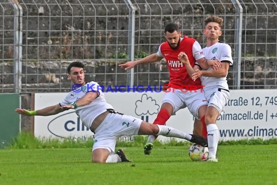 Saison 22/23 Verbandsliga Baden VfB Eppingen vs FC Olympia Kirrlach (© Siegfried Lörz)