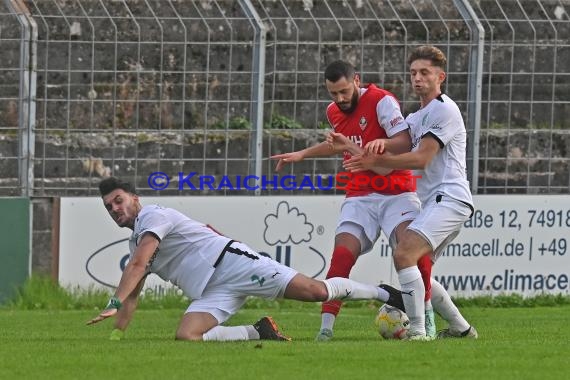 Saison 22/23 Verbandsliga Baden VfB Eppingen vs FC Olympia Kirrlach (© Siegfried Lörz)