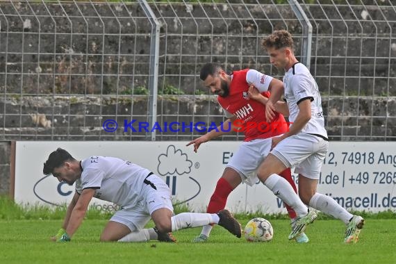 Saison 22/23 Verbandsliga Baden VfB Eppingen vs FC Olympia Kirrlach (© Siegfried Lörz)