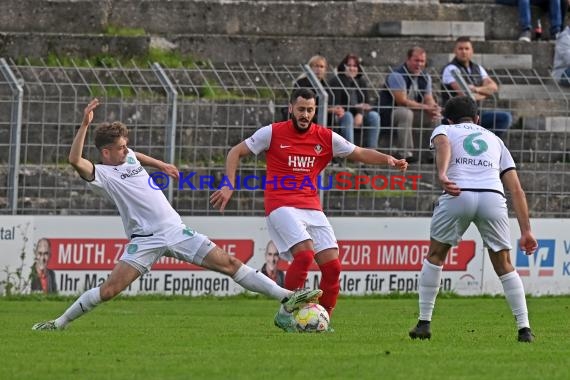 Saison 22/23 Verbandsliga Baden VfB Eppingen vs FC Olympia Kirrlach (© Siegfried Lörz)