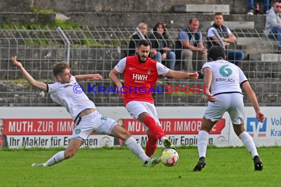 Saison 22/23 Verbandsliga Baden VfB Eppingen vs FC Olympia Kirrlach (© Siegfried Lörz)