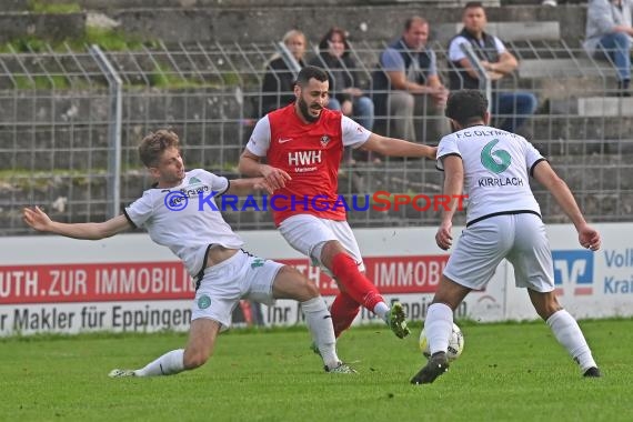 Saison 22/23 Verbandsliga Baden VfB Eppingen vs FC Olympia Kirrlach (© Siegfried Lörz)