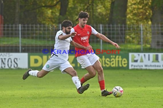 Saison 22/23 Verbandsliga Baden VfB Eppingen vs FC Olympia Kirrlach (© Siegfried Lörz)