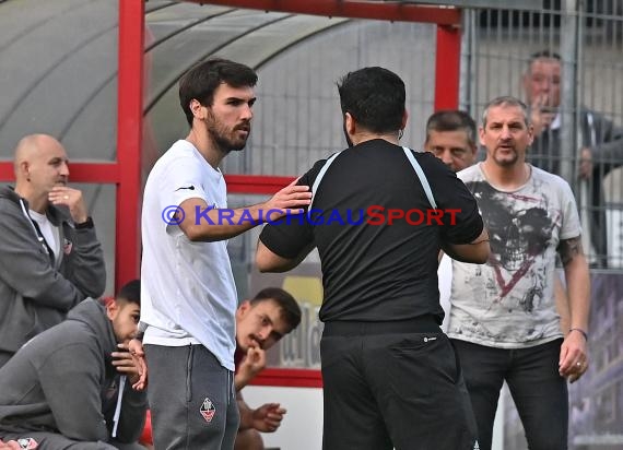 Saison 22/23 Verbandsliga Baden VfB Eppingen vs FC Olympia Kirrlach (© Siegfried Lörz)