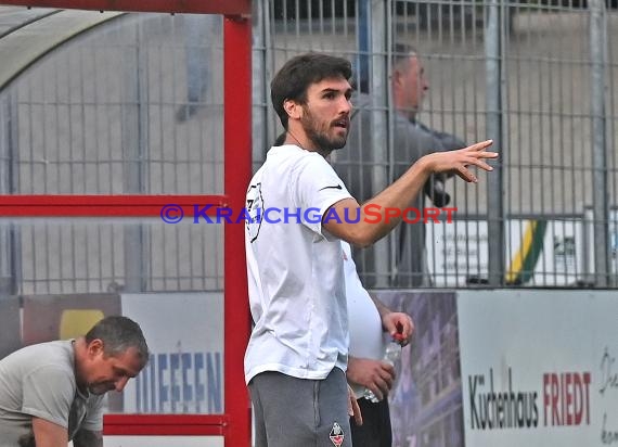 Saison 22/23 Verbandsliga Baden VfB Eppingen vs FC Olympia Kirrlach (© Siegfried Lörz)