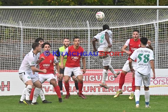 Saison 22/23 Verbandsliga Baden VfB Eppingen vs FC Olympia Kirrlach (© Siegfried Lörz)