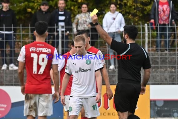 Saison 22/23 Verbandsliga Baden VfB Eppingen vs FC Olympia Kirrlach (© Siegfried Lörz)