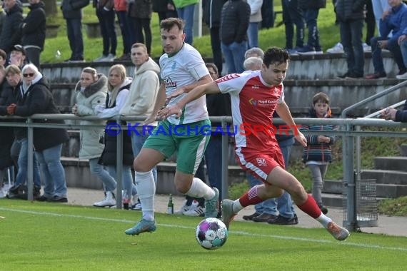 Saison 22/23 Verbandsliga Nordbaden FC Zuzenhausen vs SV Spielberg (© Siegfried Lörz)