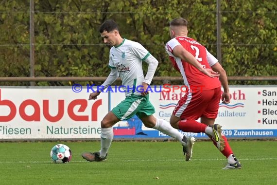 Saison 22/23 Verbandsliga Nordbaden FC Zuzenhausen vs SV Spielberg (© Siegfried Lörz)