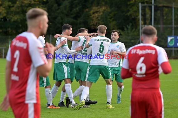 Saison 22/23 Verbandsliga Nordbaden FC Zuzenhausen vs SV Spielberg (© Siegfried Lörz)