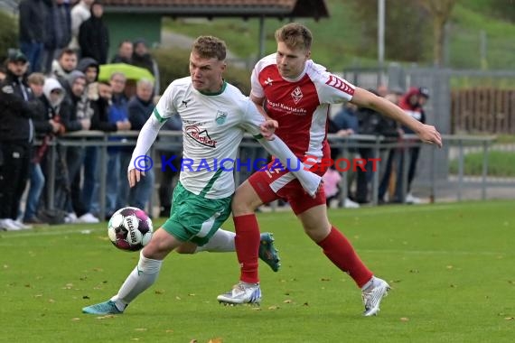 Saison 22/23 Verbandsliga Nordbaden FC Zuzenhausen vs SV Spielberg (© Siegfried Lörz)