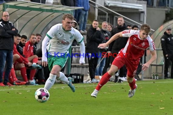 Saison 22/23 Verbandsliga Nordbaden FC Zuzenhausen vs SV Spielberg (© Siegfried Lörz)