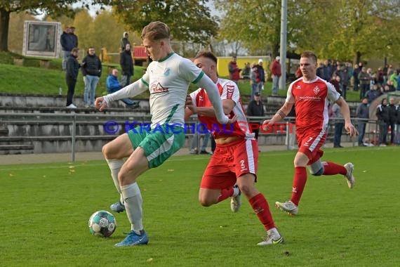 Saison 22/23 Verbandsliga Nordbaden FC Zuzenhausen vs SV Spielberg (© Siegfried Lörz)