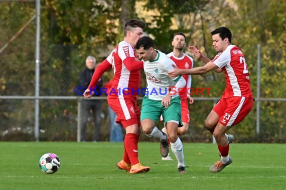 Saison 22/23 Verbandsliga Nordbaden FC Zuzenhausen vs SV Spielberg (© Siegfried Lörz)