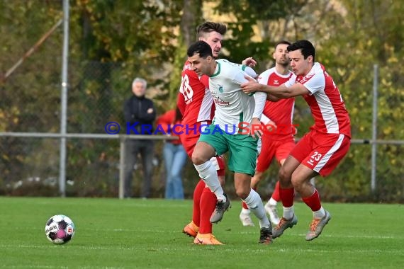 Saison 22/23 Verbandsliga Nordbaden FC Zuzenhausen vs SV Spielberg (© Siegfried Lörz)