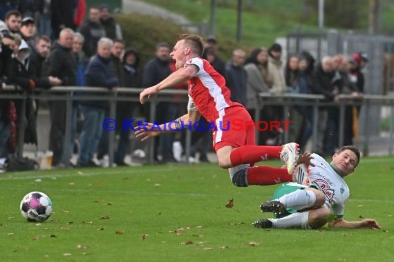 Saison 22/23 Verbandsliga Nordbaden FC Zuzenhausen vs SV Spielberg (© Siegfried Lörz)