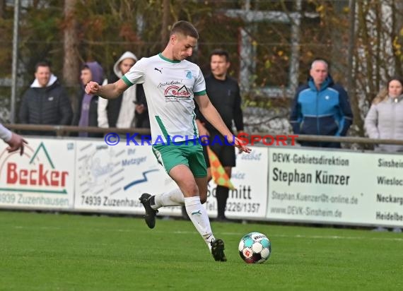 Saison 22/23 Verbandsliga Nordbaden FC Zuzenhausen vs SV Spielberg (© Siegfried Lörz)