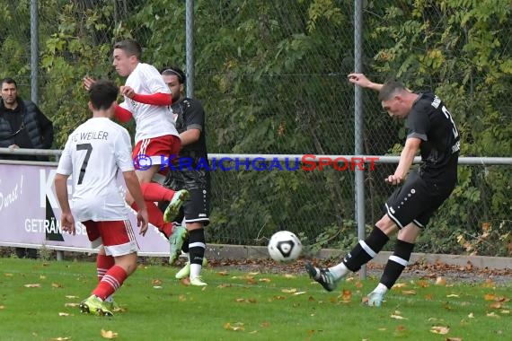 Kreisklasse A Sinsheim 22/23 FC Weiler vs TG Sinsheim (© Siegfried Lörz)