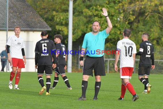 Kreisklasse A Sinsheim 22/23 FC Weiler vs TG Sinsheim (© Siegfried Lörz)