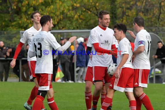 Kreisklasse A Sinsheim 22/23 FC Weiler vs TG Sinsheim (© Siegfried Lörz)