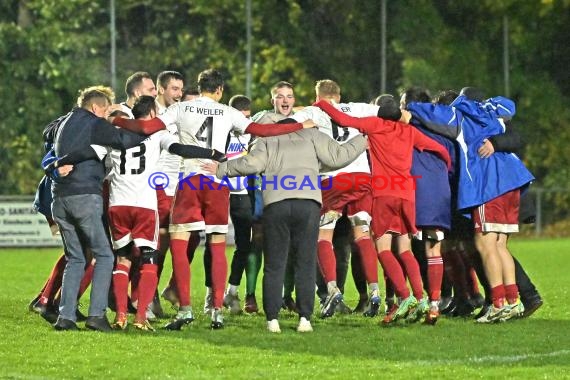 Kreispokal Sinsheim 22/232 FC Weiler vs TSV Waldangelloch (© Siegfried Lörz)