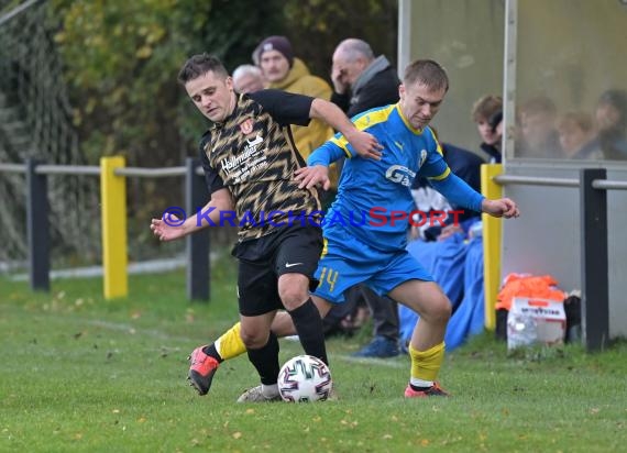 Saison 22/23 LL-Rhein-Neckar SV Treschklingen vs DJK/FC Ziegelhausen-Peterstal (© Siegfried Lörz)