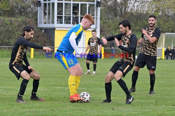 Saison 22/23 LL-Rhein-Neckar SV Treschklingen vs DJK/FC Ziegelhausen-Peterstal (© Siegfried Lörz)