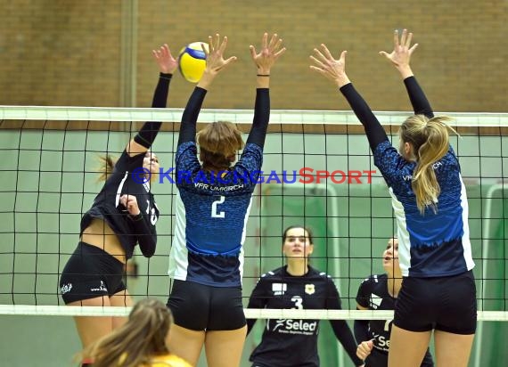 2022/23 Volleyball Damen 3. Liga Süd SV Sinsheim vs VfR Umkirch (© Siegfried Lörz)