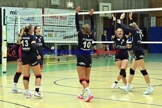 2022/23 Volleyball Damen 3. Liga Süd SV Sinsheim vs VfR Umkirch (© Siegfried Lörz)