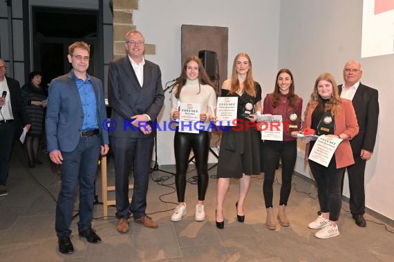 Sportlerwahl Sinsheim 2022 Sportkreis RNZ in Turnhalle beim Stift Sunisheim 24.11.2022 (© Siegfried Lörz)