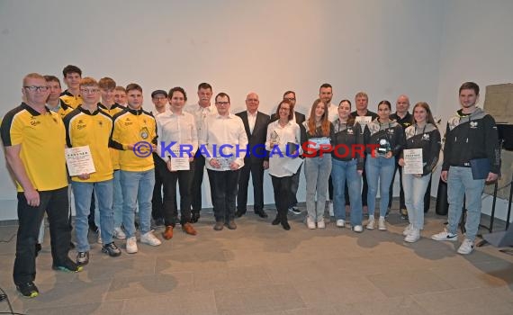 Sportlerwahl Sinsheim 2022 Sportkreis RNZ in Turnhalle beim Stift Sunisheim 24.11.2022 (© Siegfried Lörz)