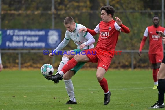 Saison 22/23 Verbandsliga Nordbaden FC Zuzenhausen vs VfB Eppingen (© Siegfried Lörz)