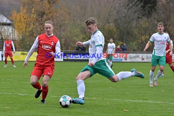 Saison 22/23 Verbandsliga Nordbaden FC Zuzenhausen vs VfB Eppingen (© Siegfried Lörz)