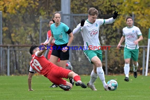 Saison 22/23 Verbandsliga Nordbaden FC Zuzenhausen vs VfB Eppingen (© Siegfried Lörz)