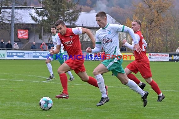 Saison 22/23 Verbandsliga Nordbaden FC Zuzenhausen vs VfB Eppingen (© Siegfried Lörz)