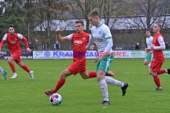 Saison 22/23 Verbandsliga Nordbaden FC Zuzenhausen vs VfB Eppingen (© Siegfried Lörz)