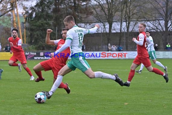 Saison 22/23 Verbandsliga Nordbaden FC Zuzenhausen vs VfB Eppingen (© Siegfried Lörz)