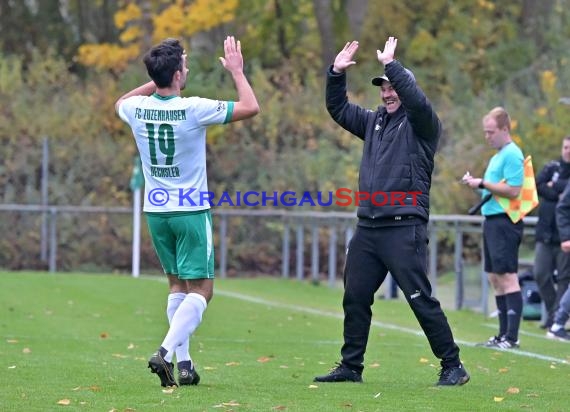 Saison 22/23 Verbandsliga Nordbaden FC Zuzenhausen vs VfB Eppingen (© Siegfried Lörz)