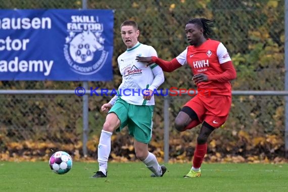 Saison 22/23 Verbandsliga Nordbaden FC Zuzenhausen vs VfB Eppingen (© Siegfried Lörz)