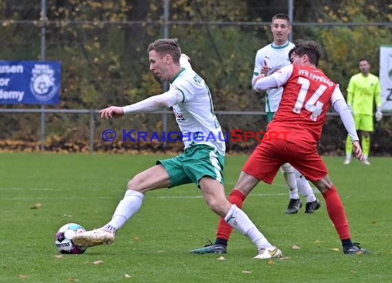 Saison 22/23 Verbandsliga Nordbaden FC Zuzenhausen vs VfB Eppingen (© Siegfried Lörz)