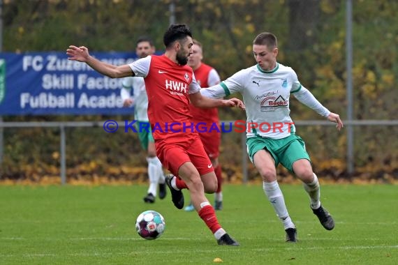 Saison 22/23 Verbandsliga Nordbaden FC Zuzenhausen vs VfB Eppingen (© Siegfried Lörz)