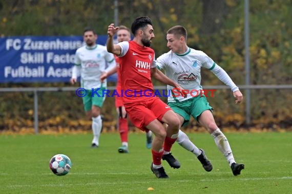 Saison 22/23 Verbandsliga Nordbaden FC Zuzenhausen vs VfB Eppingen (© Siegfried Lörz)