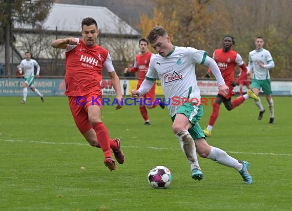 Saison 22/23 Verbandsliga Nordbaden FC Zuzenhausen vs VfB Eppingen (© Siegfried Lörz)