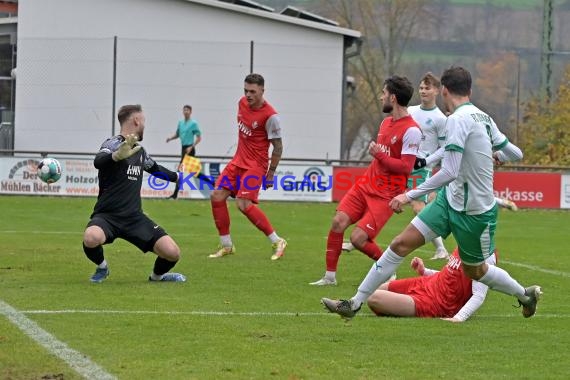 Saison 22/23 Verbandsliga Nordbaden FC Zuzenhausen vs VfB Eppingen (© Siegfried Lörz)