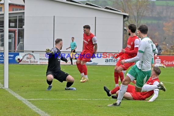 Saison 22/23 Verbandsliga Nordbaden FC Zuzenhausen vs VfB Eppingen (© Siegfried Lörz)