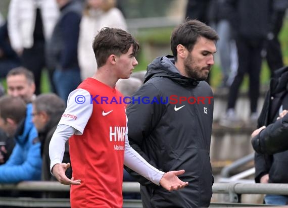 Saison 22/23 Verbandsliga Nordbaden FC Zuzenhausen vs VfB Eppingen (© Siegfried Lörz)