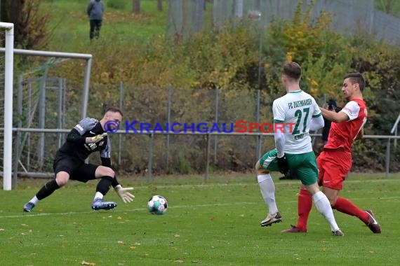 Saison 22/23 Verbandsliga Nordbaden FC Zuzenhausen vs VfB Eppingen (© Siegfried Lörz)